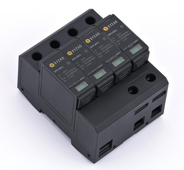 浪涌保護(hù)器3Pl EPO-40CL(黑)型號圖 浪涌保護(hù)器3Pl EPO-40CL(黑)型號圖